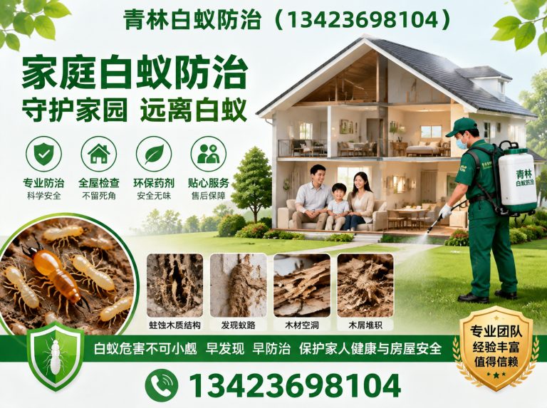 从化区别墅白蚁防治展示图